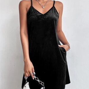 Black Velvet Dress